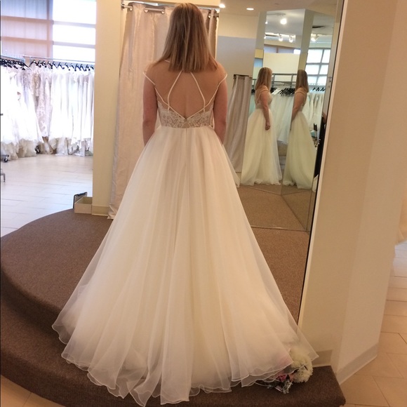 Hayley Paige Val wedding dress size 12 - Picture 2 of 5